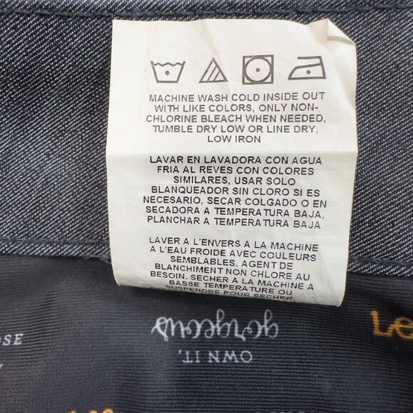 Lee Mid Rise Straight Leg Stretchy Shaping Pants WMNS 10M Gray Regular Fit Work - Picture 5 of 11